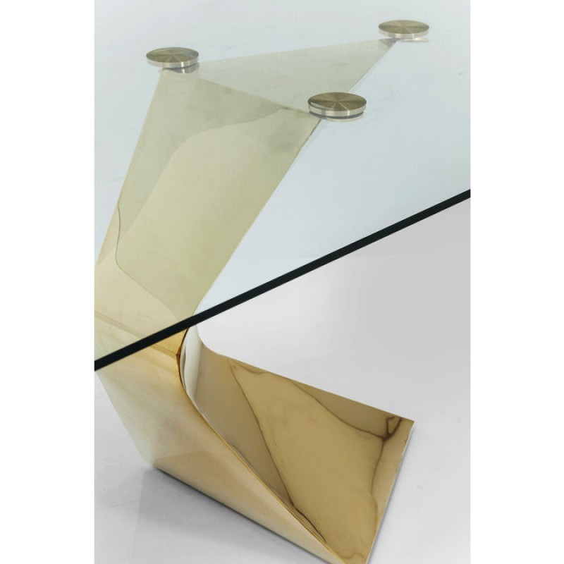 Table Gloria Gold 100x200cm